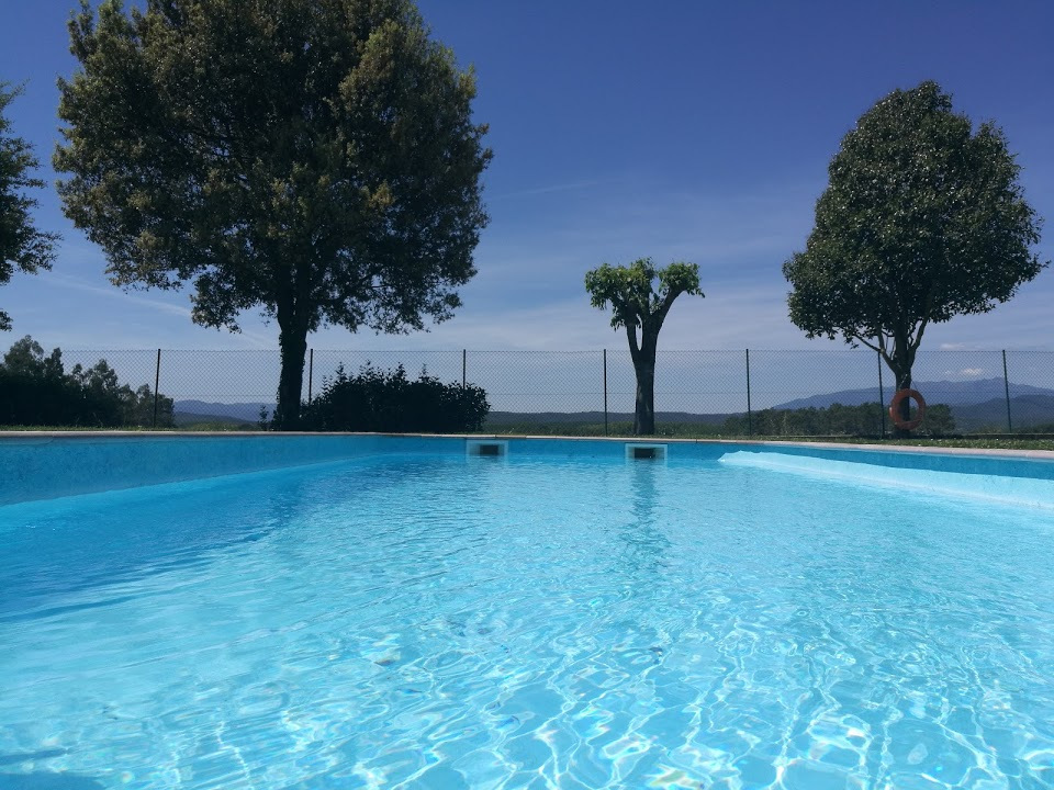 piscina y vista infinito de la casa de vacaciones de Can Micos