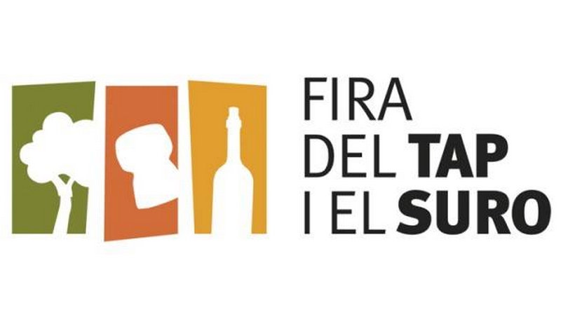 Logotipo de la Feria del Tapón y el Corcho de Cassà de la Selva, un evento tradicional cerca de nuestra casa rural en Girona.